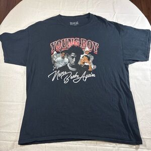 YoungBoy Never Broke Again Graphic T-Shirt - Black